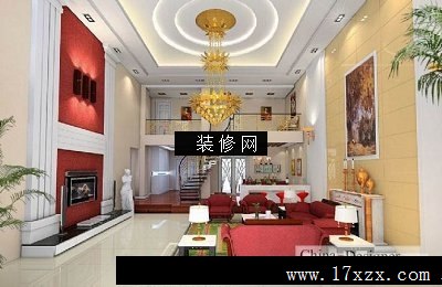 家装效果图_复式楼装修效果图041