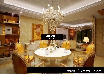家庭装修样板房—欧式家装图片e17