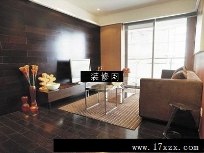 装潢世界简约客厅实景图电视墙