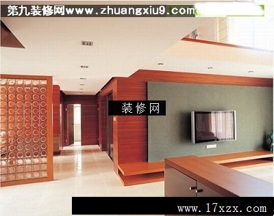 流行客厅实景图电视墙
