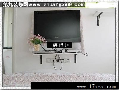 流行卧室实景图电视墙