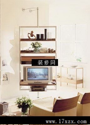 流行客厅实景图电视墙