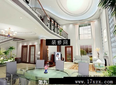 家装效果图-复式楼装修设计084