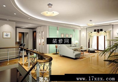 家装效果图-复式楼装修设计083