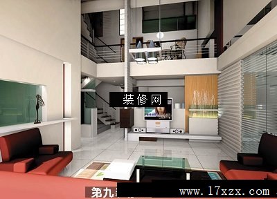 家装效果图-复式楼装修效果图051