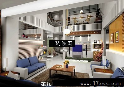 家装效果图-复式楼装修效果图049