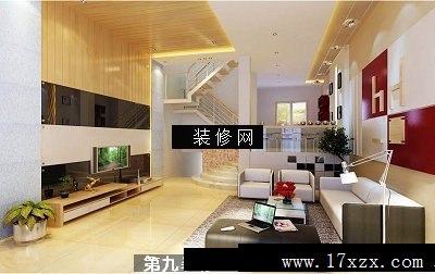 家装效果图_复式楼装修效果图064