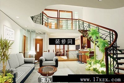 家装效果图-复式楼装修设计095