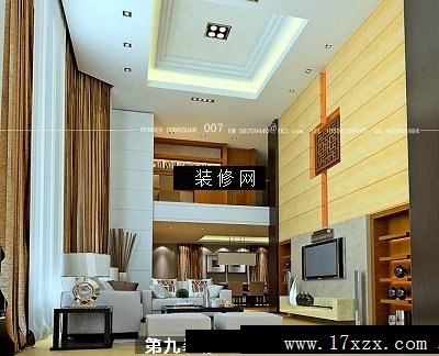 家装效果图-复式楼装修设计099