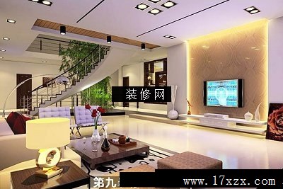 家装效果图-复式楼装修设计096