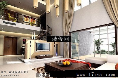 家装图片-复式楼装修设计效果图082