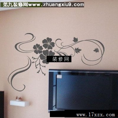 推荐几款漂亮的电视墙贴纸