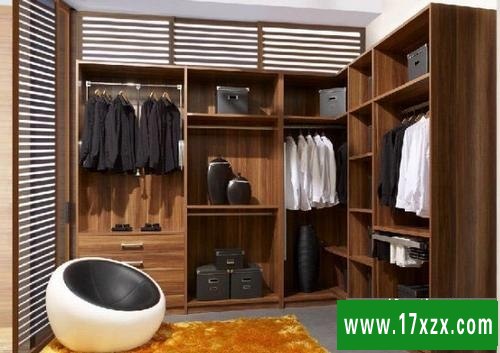 步入式中式衣帽间展示大全,衣帽间设计效果图