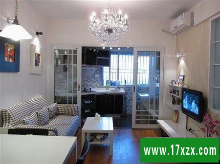 4.5万装64㎡小户型平凡又简约的三口之家1