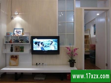 4.5万装64㎡小户型平凡又简约的三口之家3