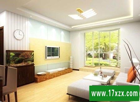 令人一见钟情的简约大气电视背景墙效果图