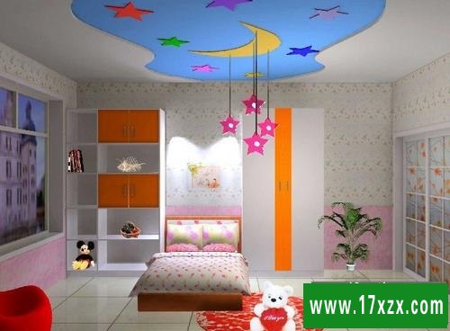 儿童房吊顶装修设计图片变出魔幻天使儿童屋 小孩子必会喜欢