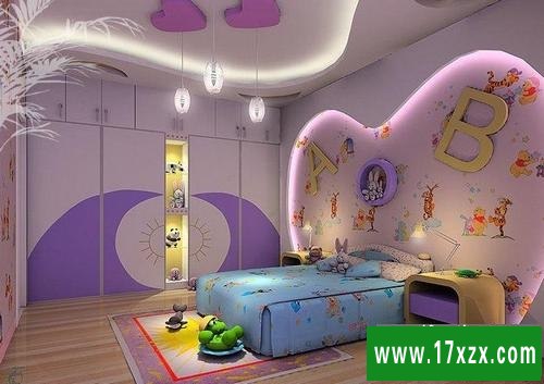 儿童房吊顶装修设计图片变出魔幻天使儿童屋 小孩子必会喜欢